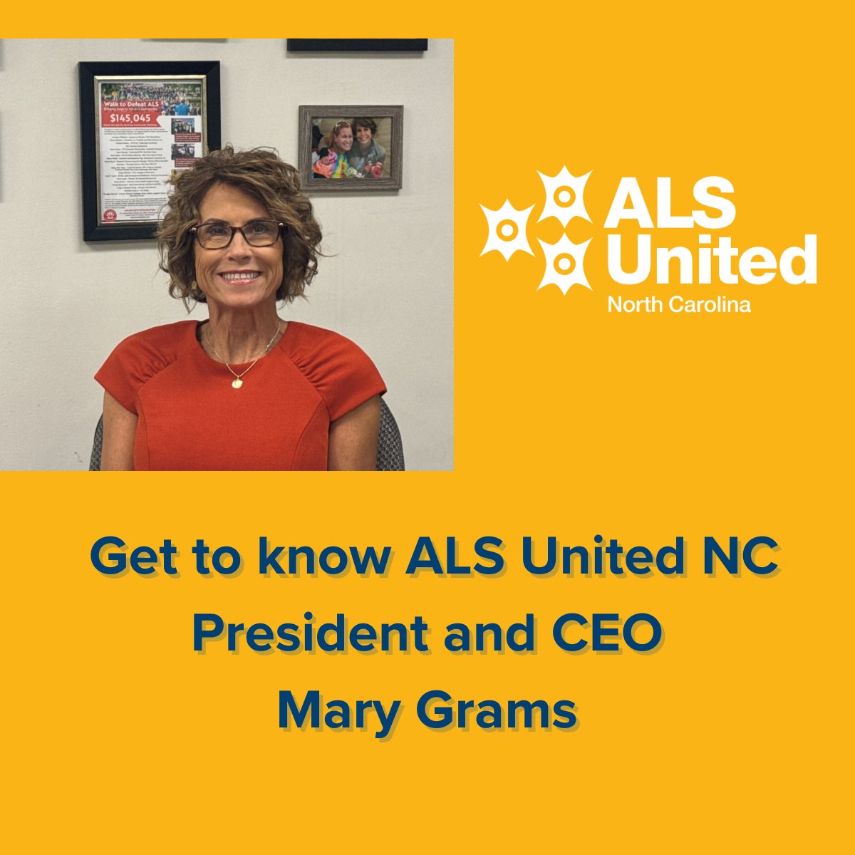 💙 President &amp; CEO Mary Grams’ fight against ALS is personal—her vision is filled with energy, compassion, and hope. Get to know her story in our new Q&amp;A | bit.ly/Get2KnowMaryGr…