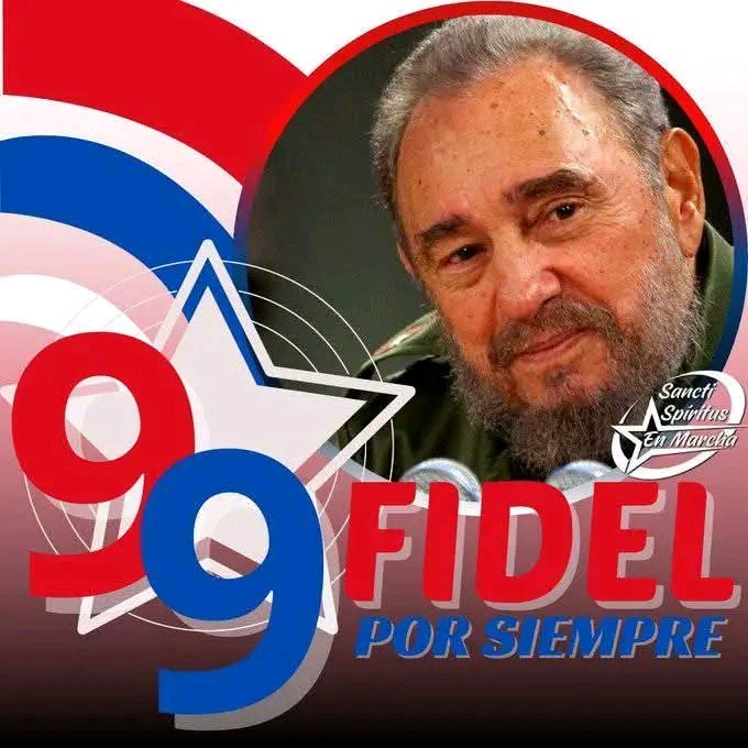 Se acerca el 99 cumpleaños del Comandante en Jefe,  aquí algunas de sus cualidades.
Conversador, culto, sencillo, de mucha disciplina, audaz, de buen carácter, autodidacta, muy sencillo, el más grande de los hombres, un estratega y siempre amó la música.
#Cuba
#FidelPorSiempe