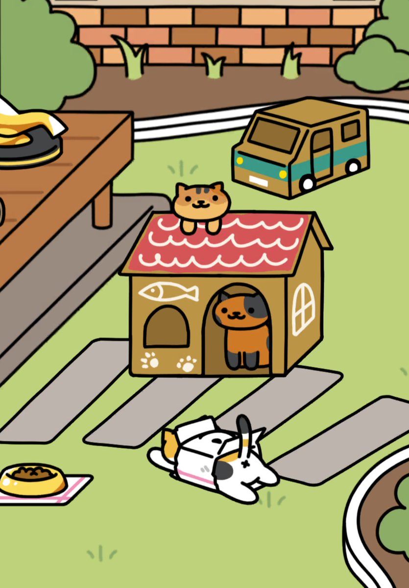 癒される😂
#ねこあつめ2