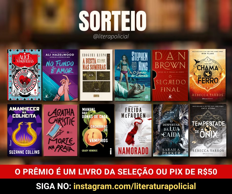Literatura Policial tweet media