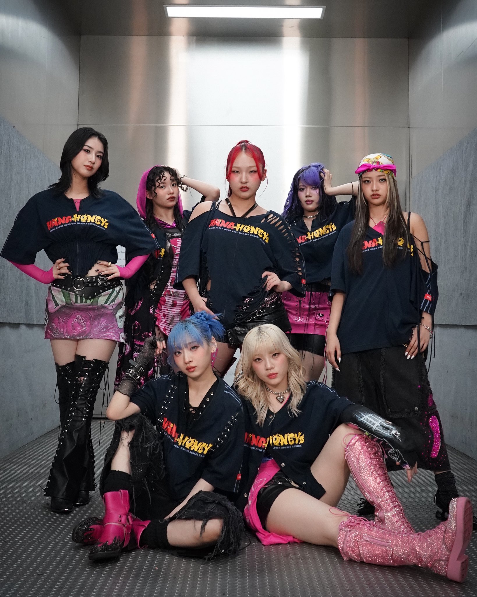 HANA with HONEYs ファンミーティング ゲームシャツ Mサイズ HANA with HONEYs ファンミーティング ゲームシャツ Mサイズ