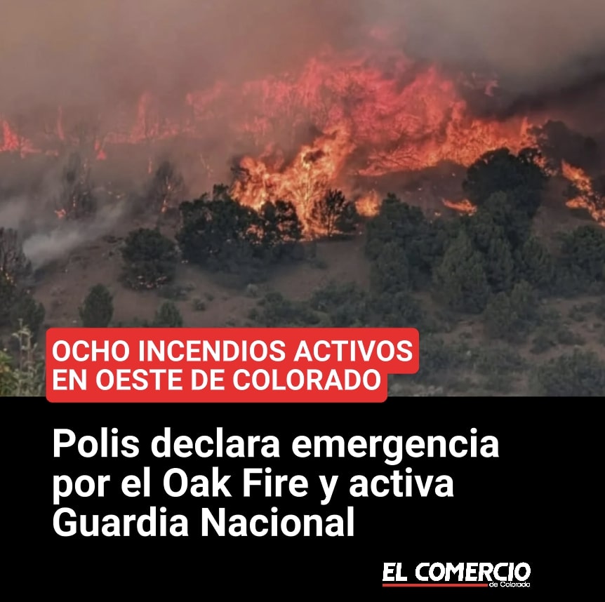 ComercioCO's tweet image. #Polis declara emergencia por el #OakFire y activa #GuardiaNacional.
elcomerciodecolorado.com/polis-declara-…