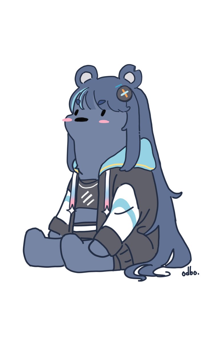 Today is a special request🫢
Furry blue bear Uruka💙

Which one do you like better?
Cool Furry? Cute Furry?

Commission result 
Artist ➡️ odbo

#urukart #FujikuraUruka #furry #우루카 #퍼리