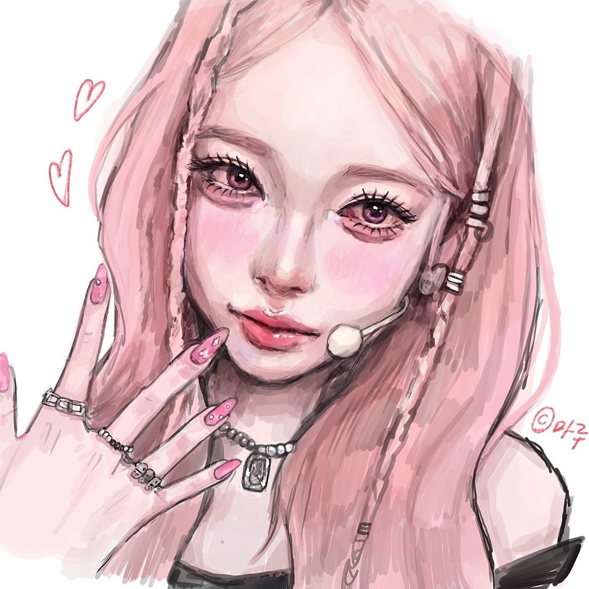 🍓⟡.· 

#billlie #빌리
 #haram #하람 #Billliefanart