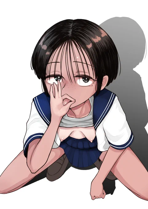 ソバカスつけ忘れてた
