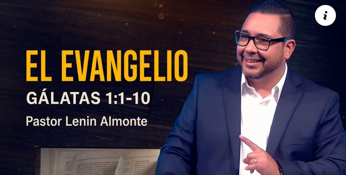 Te invitamos a escuchar el primer sermón de nuestra nueva serie sobre la carta a los Gálatas y a profundizar en el corazón del evangelio.
Puedes verlo aquí:

youtube.com/watch?v=32Y-lI…