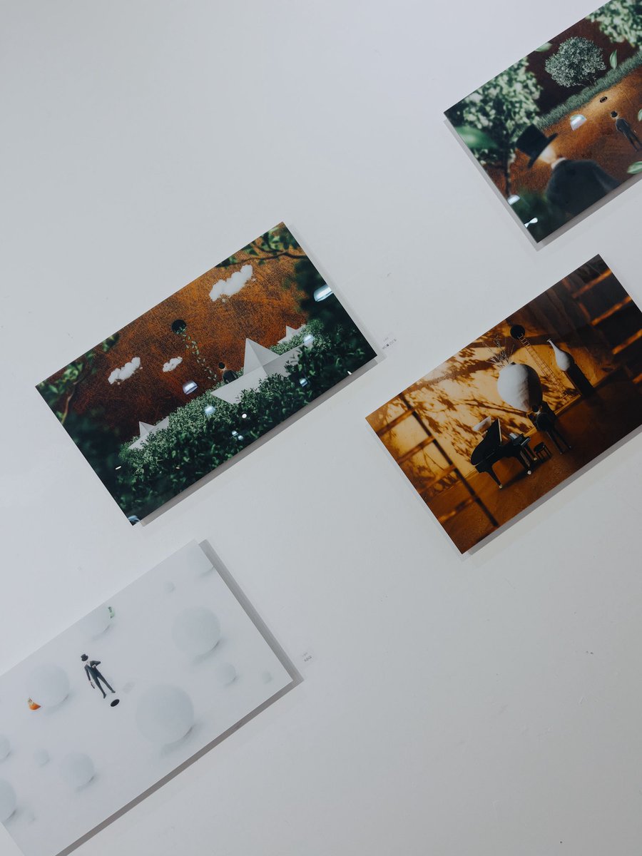 Starting a new exhibition together with many wonderful artists!☺️