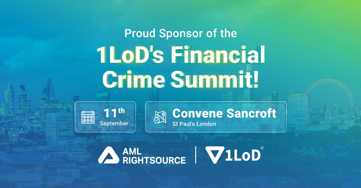 We’re ready to tackle cross-border regulatory pressure, AI-driven compliance, resourcing challenges &amp; scaling risk management. Let’s connect &amp; share ideas: hubs.li/Q03C65180

#AMLRightSource #1LoD #FinancialCrime #AML #KYC #ComplianceLeadership #RiskManagement