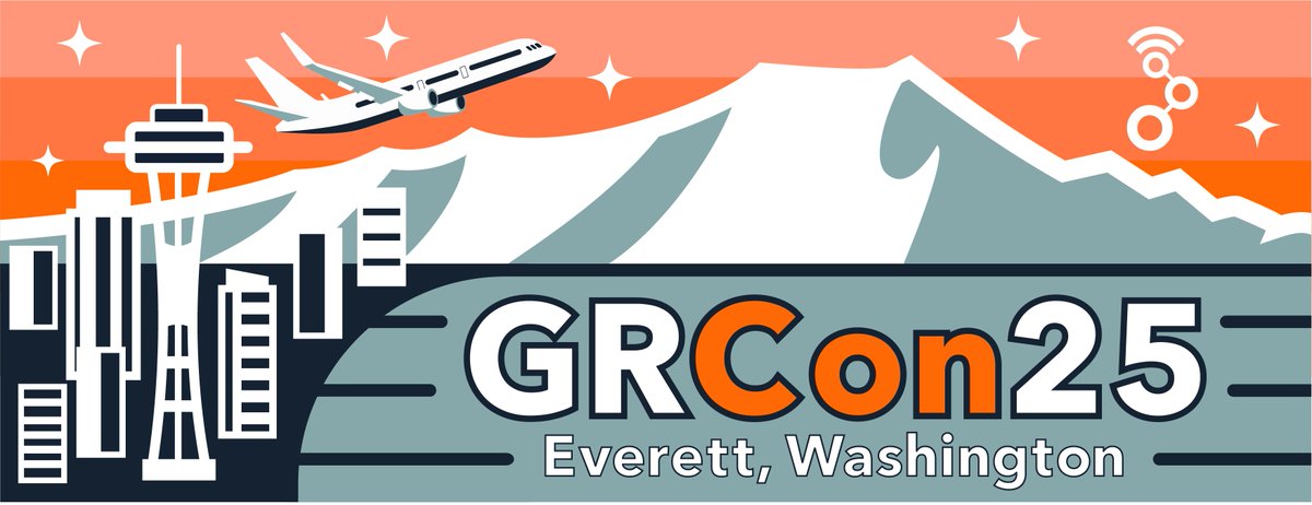 gnuradio's tweet image. 🚨 Less than 1 week left for regular-price GRCon25 registration! 🚨
📅 Sept 8-12, Everett (Seattle) WA

Register by Aug 15 before prices go up and for a chance to win a HydraSDR RFOne! (hydrasdr.com)
 🔗 tickets.gnuradio.org
 More info: gnuradio.org/grcon25