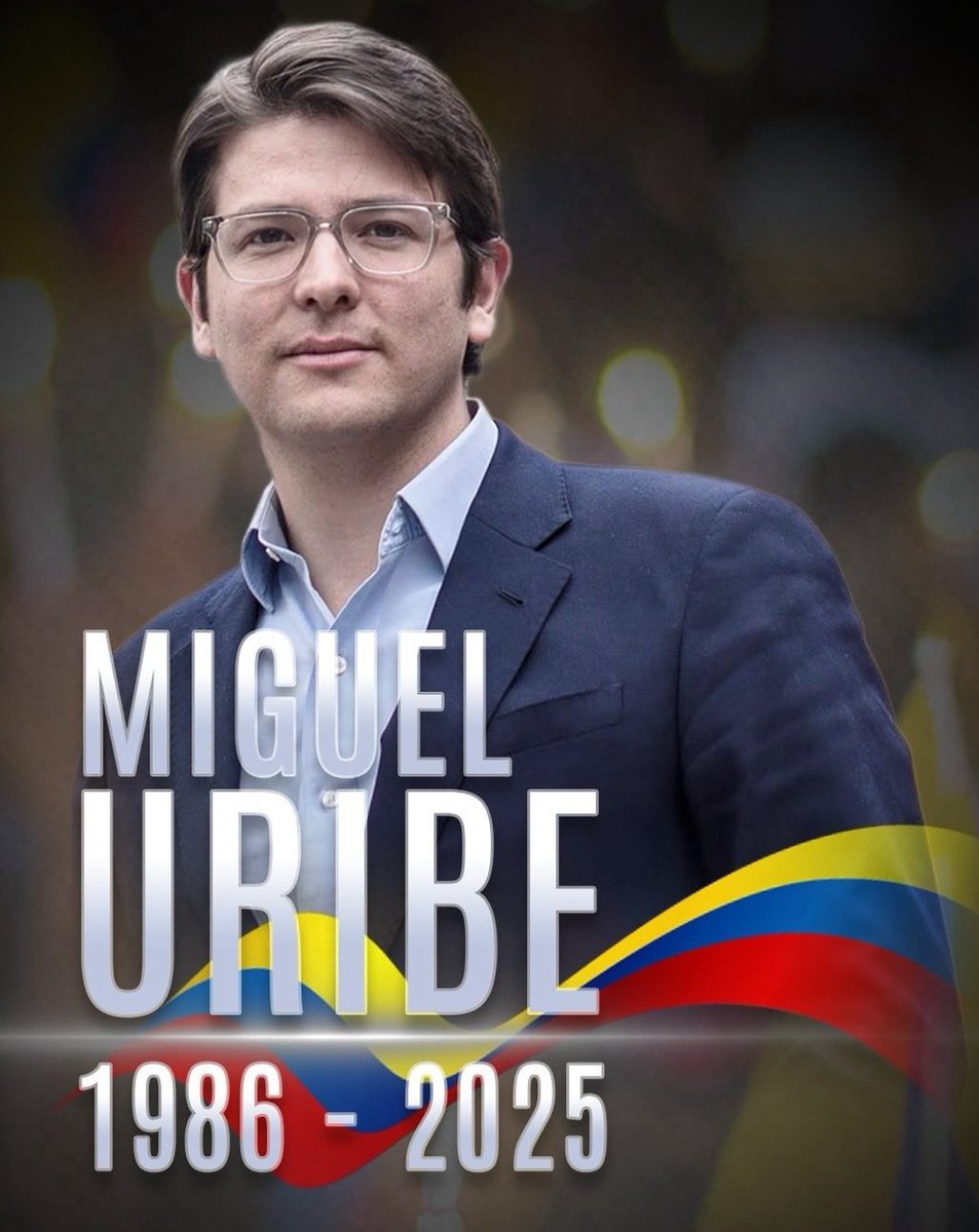 La partida de Miguel Uribe Turbay deja un hondo vacío en su familia y Colombia. Descanse en la paz del Señor. Replicar sus virtudes, como el caballero de la política, será difícil. Símbolo de lucha y esperanza. La violencia lo arrebató, su fuerza está viva. #MiguelUribeTurbay