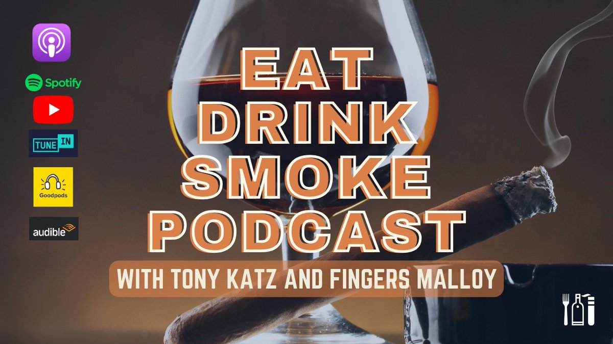 eatdrinksmoke (@goeatdrinksmoke) on Twitter photo ➡️ New Episode!
<a href="/tonykatz/">Tony Katz</a> and <a href="/FingersMalloy/">Fingers Malloy</a> review the <a href="/AFuenteCigars/">Arturo Fuente</a> Shark and <a href="/Costco/">Costco</a>'s Kirkland Bottled-in-Bond Bourbon.
Get the show on ALL the podcast platforms!
podcasts.apple.com/us/podcast/who… ➡️ New Episode!
<a href="/tonykatz/">Tony Katz</a> and <a href="/FingersMalloy/">Fingers Malloy</a> review the <a href="/AFuenteCigars/">Arturo Fuente</a> Shark and <a href="/Costco/">Costco</a>'s Kirkland Bottled-in-Bond Bourbon.
Get the show on ALL the podcast platforms!
podcasts.apple.com/us/podcast/who…