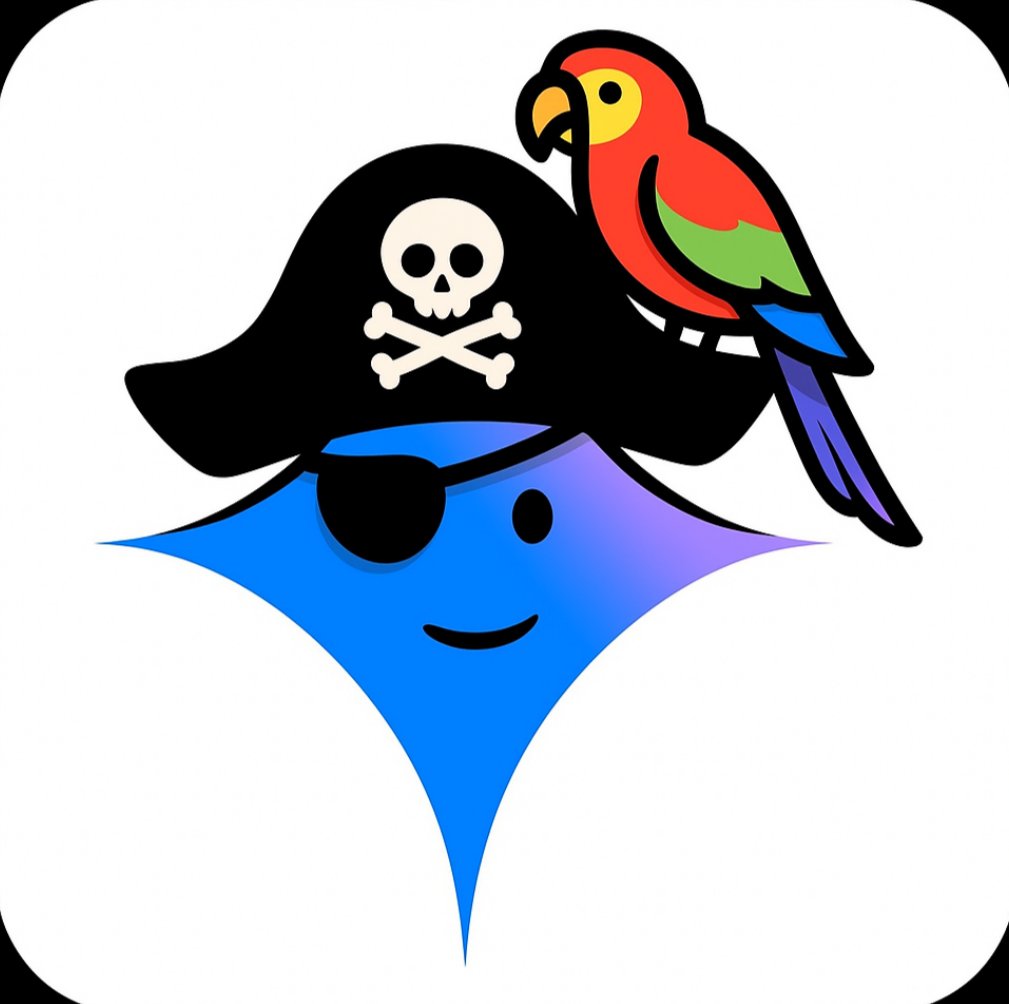 git_fun's tweet image. what if famous llms become pirates 👒.