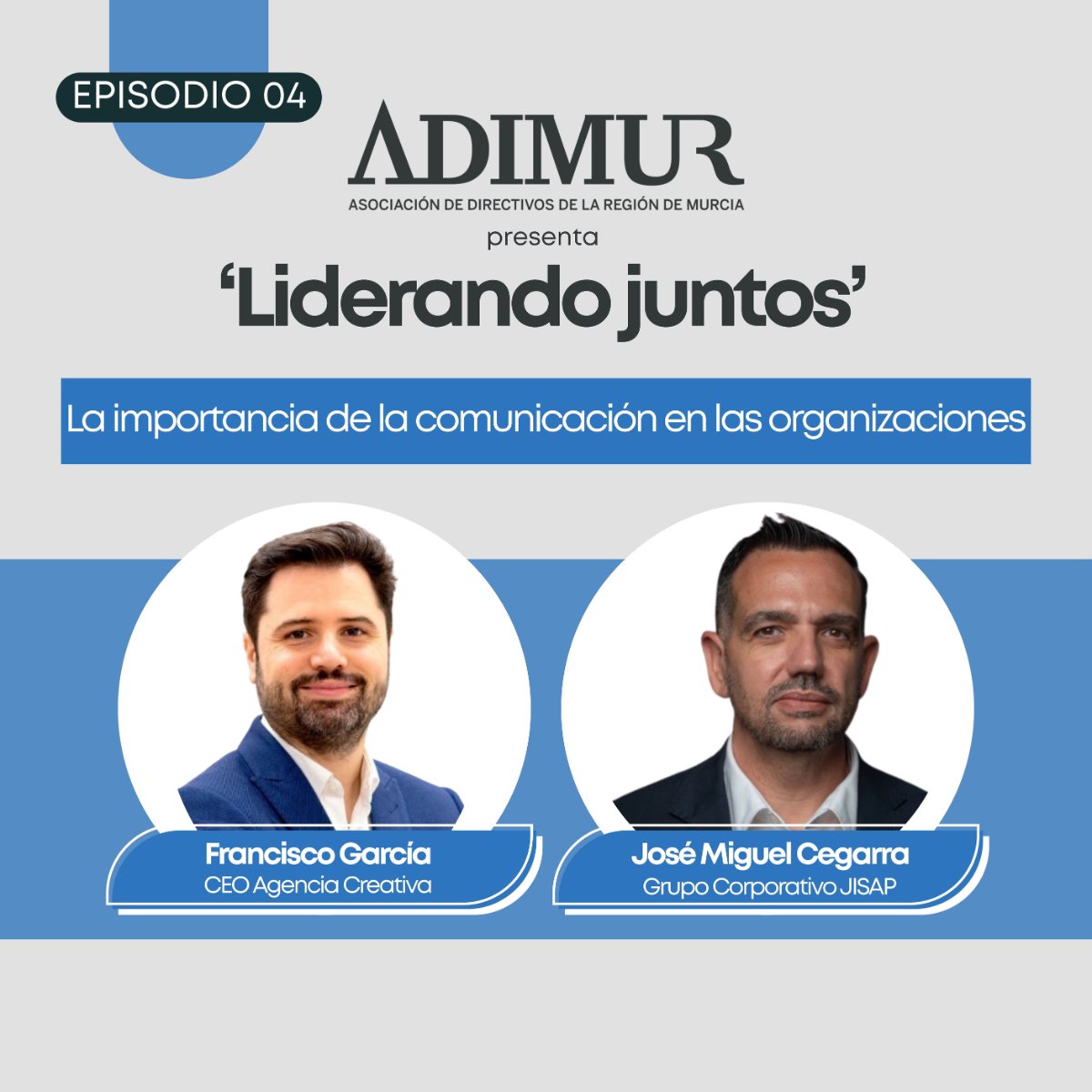 ADIMUR - Directivos Murcia (@adimurinfo) on Twitter photo 🗨️Nuevo episodio de #LiderandoJuntos donde exploramos cómo una comunicación efectiva puede transformar equipos y potenciar el liderazgo dentro de las organizaciones.
Spotify ▶️ open.spotify.com/episode/4DyI7h…
Youtube ▶️ youtu.be/HlAFfV6PfFk
📰 Con la colaboración de <a href="/Murdiario/">MurciaDiario</a> 🗨️Nuevo episodio de #LiderandoJuntos donde exploramos cómo una comunicación efectiva puede transformar equipos y potenciar el liderazgo dentro de las organizaciones.
Spotify ▶️ open.spotify.com/episode/4DyI7h…
Youtube ▶️ youtu.be/HlAFfV6PfFk
📰 Con la colaboración de <a href="/Murdiario/">MurciaDiario</a>