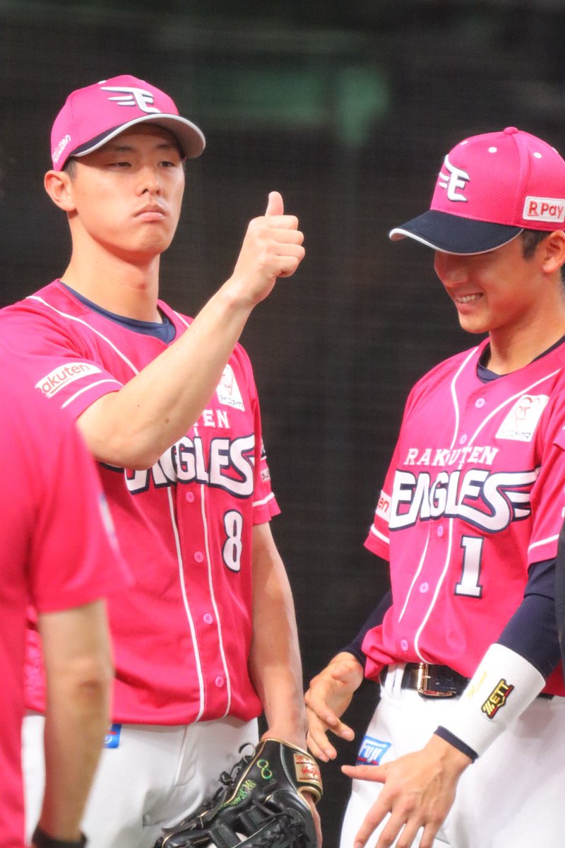 一緒にやり始める辰己先輩

📸2025.8.11 ベルーナドーム