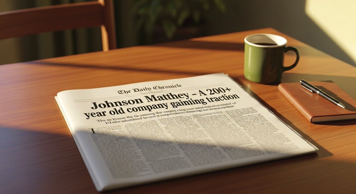 Johnson Matthey is a UK-based Platinum Group Metals (PGMs) specialist. The company is the largest refiner of PGMs globally. Recently the company announced the divestment of a non-core division for 54% of the current market cap!Cashflows are exploding. 

Link in Bio 🔗 $JMAT $SBSW