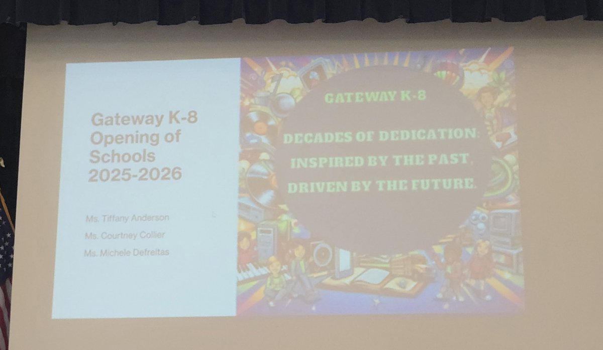Gateway K-8 (@gateway_k8) on Twitter photo π Welcome Back, Croc Family! π
The 2025-2026 school year is hereβletβs make it our best yet! πππ
New goals. New friends. New adventures. πβ¨
#GatewayK8 #CrocPride #CrocsRock #BackToSchool2025 #YourBestChoiceMDCPS
<a href="/MDCPSSouth/">South Region Office</a> <a href="/SuptDotres/">Jose L. Dotres, Ed.D.</a> π Welcome Back, Croc Family! π
The 2025-2026 school year is hereβletβs make it our best yet! πππ
New goals. New friends. New adventures. πβ¨
#GatewayK8 #CrocPride #CrocsRock #BackToSchool2025 #YourBestChoiceMDCPS
<a href="/MDCPSSouth/">South Region Office</a> <a href="/SuptDotres/">Jose L. Dotres, Ed.D.</a>