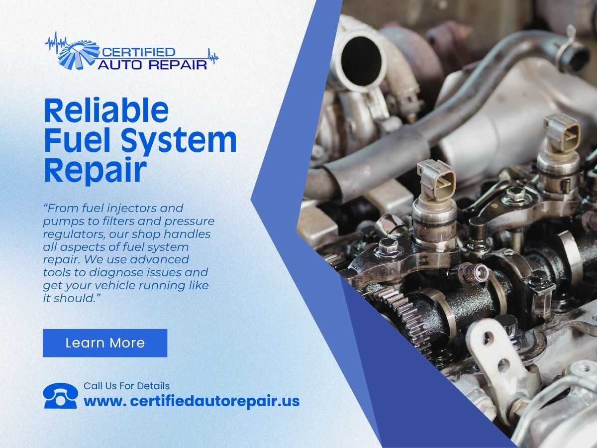 MNCertifiedAuto's tweet image. Is your car stalling or struggling to accelerate? ⛽ It might be time for a fuel system repair! Certified Auto Repair offers expert diagnostics and repairs for all fuel system issues. Book today!

🌐 certifiedautorepair.us/fuel-system/?u…

#fuelsystemrepair #CertifiedAutoRepair