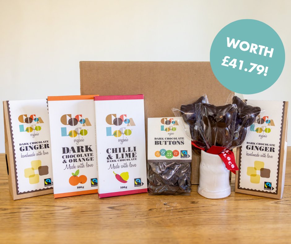 NEW August Special Dark Chocolate Lovers Box! 🍫

Save over 50% and get 2 boxes of ginger, 2 dark bars, a bag of buttons and 3 lollies!

This fantastic box is worth over £40, but you can get it now for an incredible £19.99! 

Take a look 👀

l8r.it/uUay