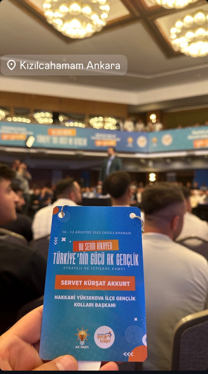 sdrmiro's tweet photo. Kıymetli Sn. @srvtkrstakkurt Başkanım 
Bu seçkin buluşmada, liderlik ruhunuz ve dayanışma azminizle öne çıkarak, AK Parti’nin geleceğini şekillendiren genç bir yüreğin izlerini bıraktınız. Bu özel anların, gençlik hareketimize ilham verici ufuklar açacağına yürekten inanıyorum🇹🇷 https://t.co/bbBUuEAhKR