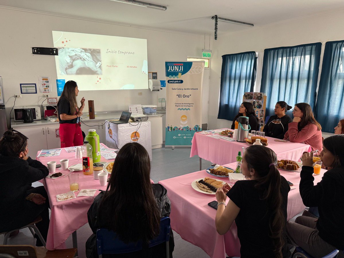 El Jardín infantil El Oro, Amigo de la Lactancia Materna realiza diversas actividades con 👦🏻, 👧🏻, familia y comunidad, promoviendo la Lactancia Materna 🤍🥰
