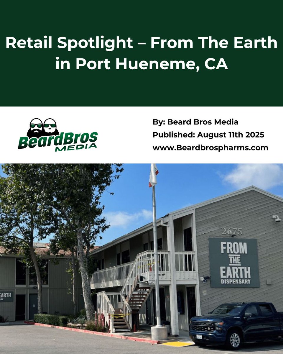 BeardBrosPharms's tweet image. Port Hueneme just got a cannabis upgrade. 🌊
From The Earth is here — epic interior, stacked menu (Beard Bros Pharms included), daily deals, and delivery right to your beachside hotel.
The vibes? As fresh as the bud.
 
📍 2675 N Ventura Rd. #107
#BeardBrosPharms #FromTheEarth