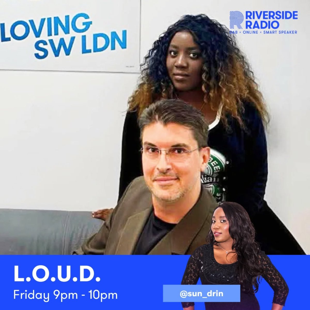 Great having #OliverPopa  performer, vocal coach &amp; music industry expert live with <a href="/sun_driin/">SANDRINE</a> on the #LOUDShow 📻

They shared his journey from coaching on The X Factor to starring on stage and screen, including work on the animated film Legend of Oz: Dorothy’s Return ...plus