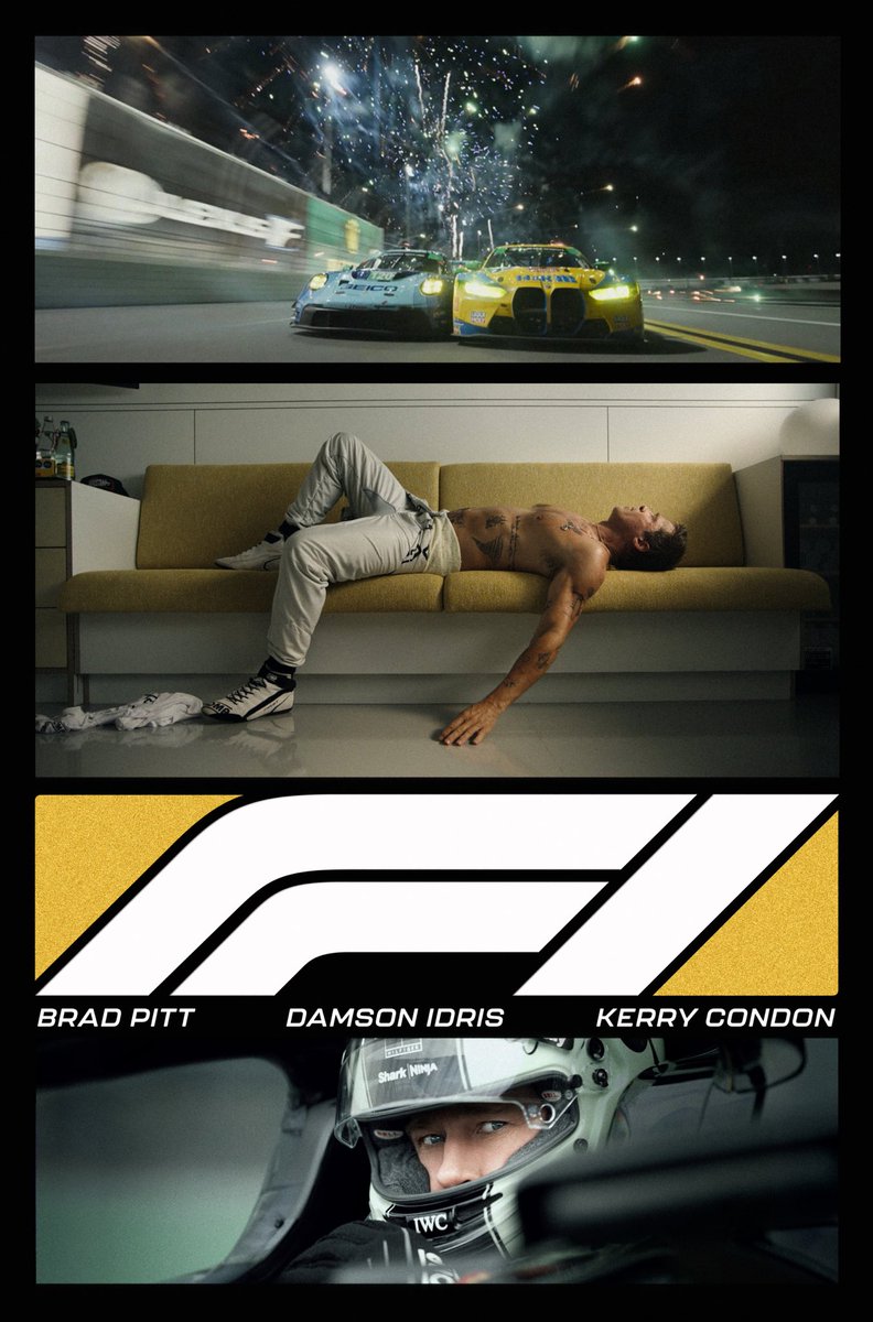 Cschultz12's tweet image. F1, my favorite movie of the year so far.