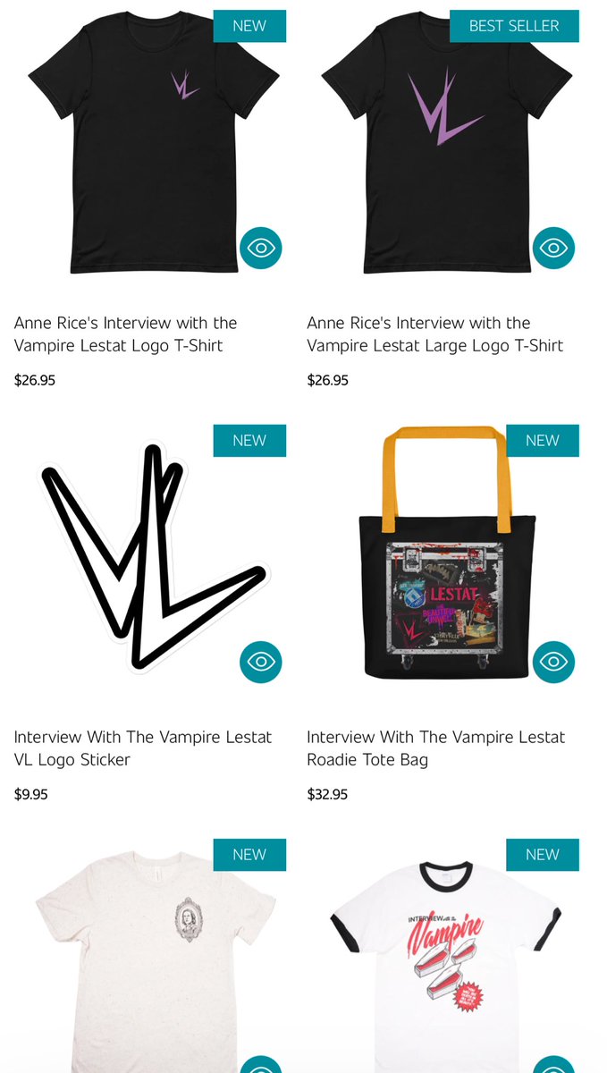 iwtvupdates's tweet photo. The Vampire Lestat merch is now available on the AMC shop!! 
Shop here: https://t.co/mEUCJKSLYr https://t.co/65PrTd0laK