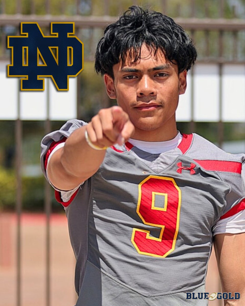 Elite CB/RB Honor Fa'alave-Johnson out of San Diego Cathedral Catholic is visiting Notre Dame for the Texas A&amp;M game on Sept. 13.

"I would get the best of both worlds with my faith." ☘️

Story: on3.com/teams/notre-da…