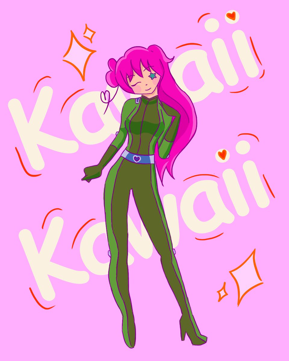 Starlightmind_'s tweet photo. Starlight cosplaying Sam from "totally spies!" ✨️ https://t.co/WSRZZ8GqKx