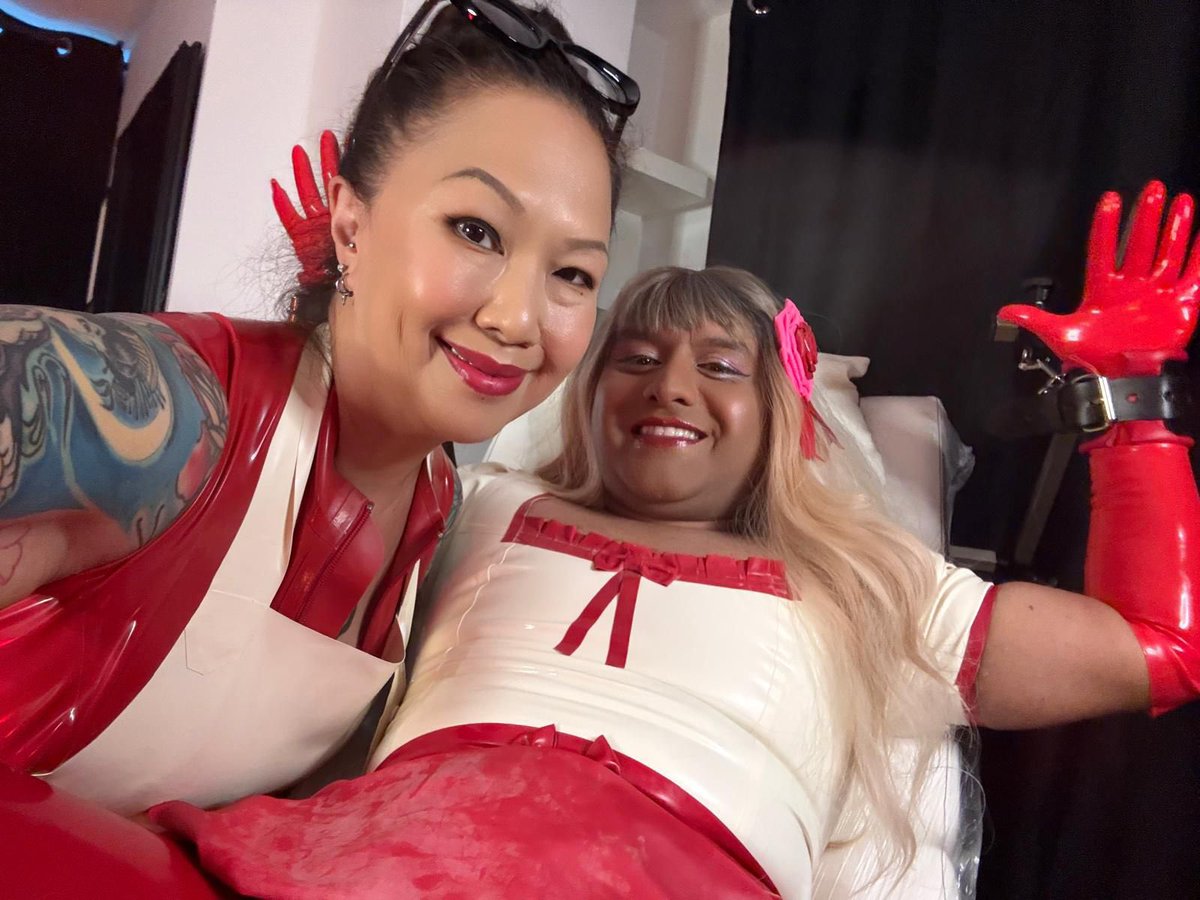 Princess_Sabrina (@hrhsabrina) on Twitter photo Had a fabulous day filming with <a href="/Madame_Li_Ying/">Madame Li - Art of Advanced Kink London</a> got to be a rubber dolly victim for her wicked medical experiments ๐โค๏ธ Had a fabulous day filming with <a href="/Madame_Li_Ying/">Madame Li - Art of Advanced Kink London</a> got to be a rubber dolly victim for her wicked medical experiments ๐โค๏ธ