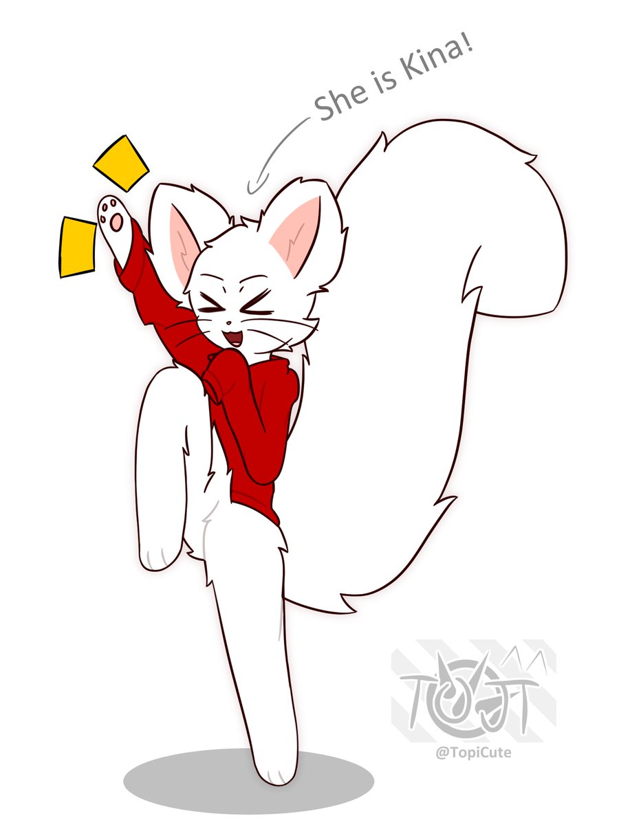 New drawing:
She is not Topi, She is just his fan :3
#furryartwork #furrycommunity