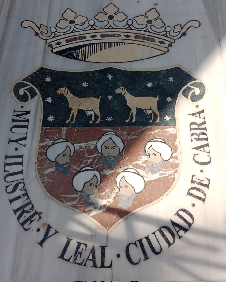 Escudos de Pueblos Españoles
Cabra, Córdoba: 5 cabezas de moros cortadas
no te digo que me lo mejores, iguálamelo