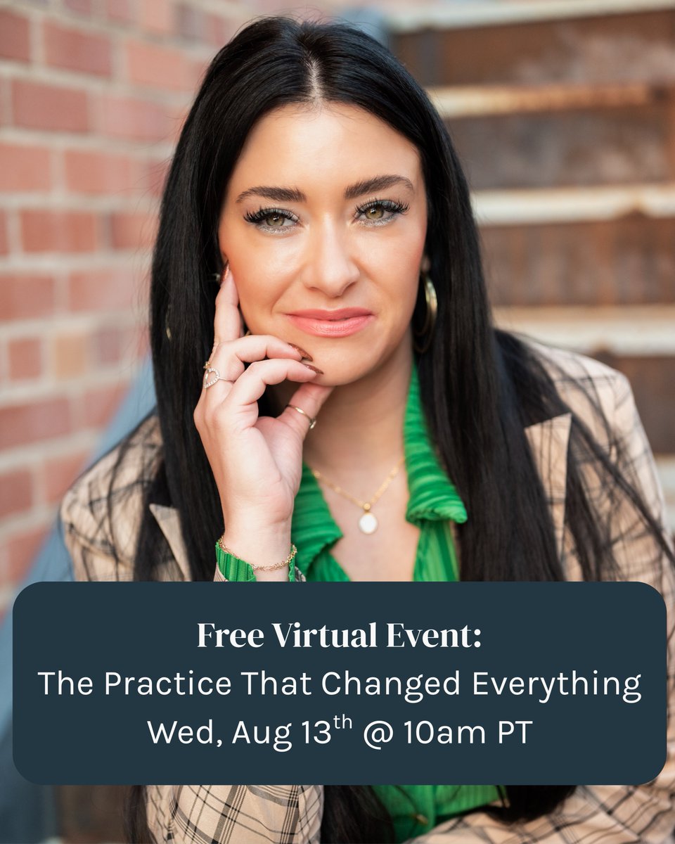 What if I could hand you the exact framework to turn your ideas into reality?

What if I could walk you through it step-by-step and answer all your questions?

What if this could get you one step closer to your dream life and goals?

Join me Tuesday, August 13th at 10am PT for a