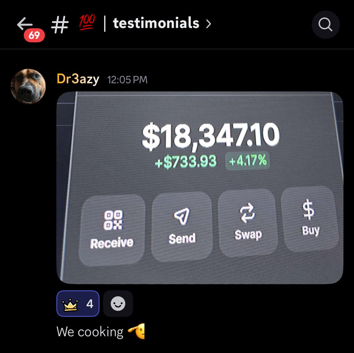vltcrypto's tweet photo. We are creating generation wealth in The Vault, day by day. 

Join in bio. 🍆

$clippy $worthless https://t.co/jkueHRzXmx