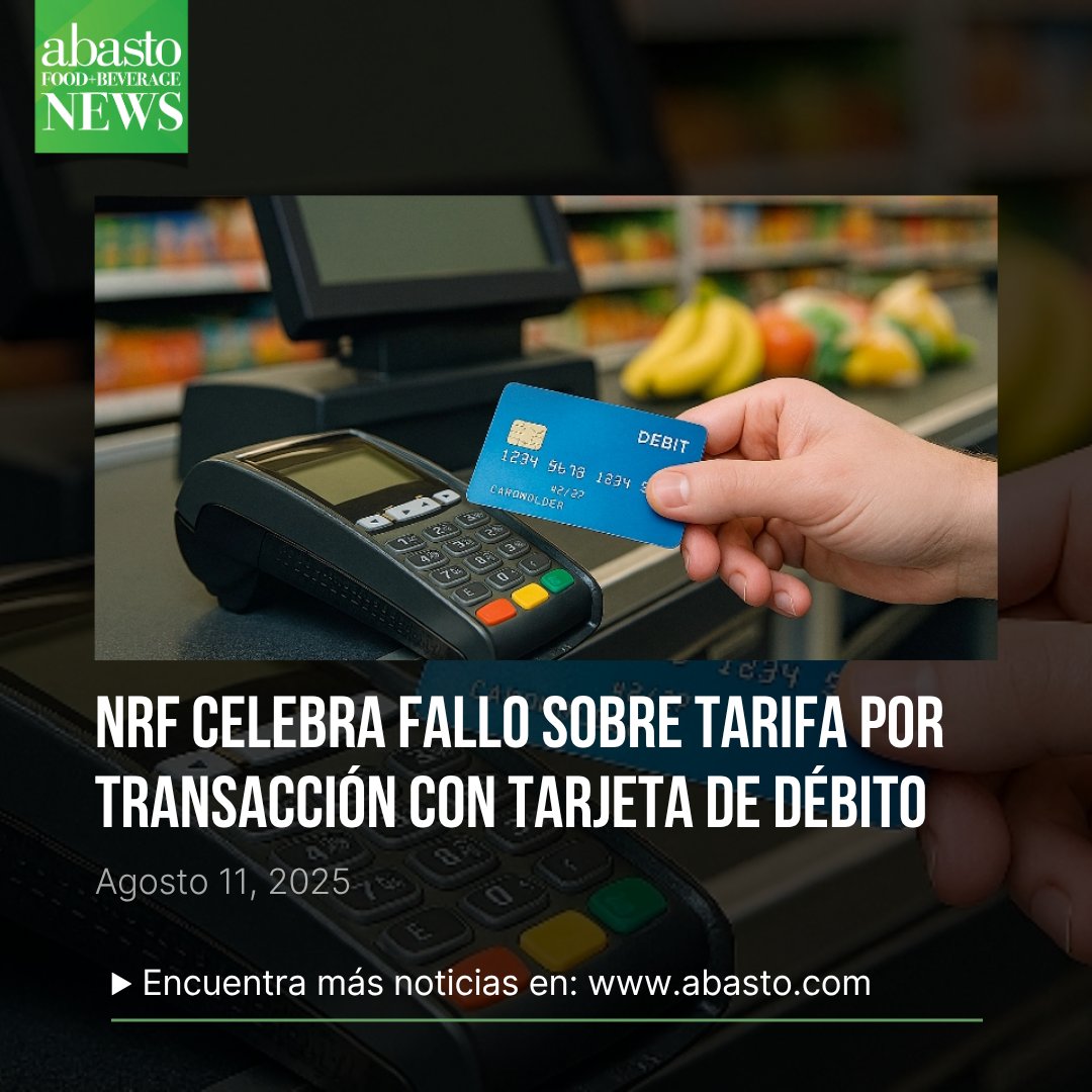 Abasto Media (@abasto) on Twitter photo Victoria para los minoristas tras 14 años de disputa. 💳
“Durante 14 años, los comerciantes han argumentado que el intento de la Fed de permitir que los grandes bancos cobren comisiones abusivas por transacciones con débito era ilegal”, afirmó Stephanie Martz, directora Victoria para los minoristas tras 14 años de disputa. 💳
“Durante 14 años, los comerciantes han argumentado que el intento de la Fed de permitir que los grandes bancos cobren comisiones abusivas por transacciones con débito era ilegal”, afirmó Stephanie Martz, directora
