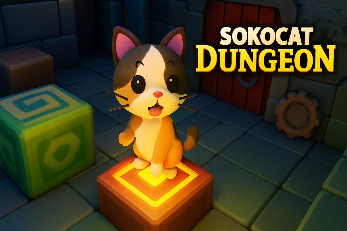 SokoCat Dungeon já foi lançado! 🐱⚔️
Explore dungeons, mova blocos, evite armadilhas e descubra tesouros nessa charmosa aventura felina da Rising Moon Games.