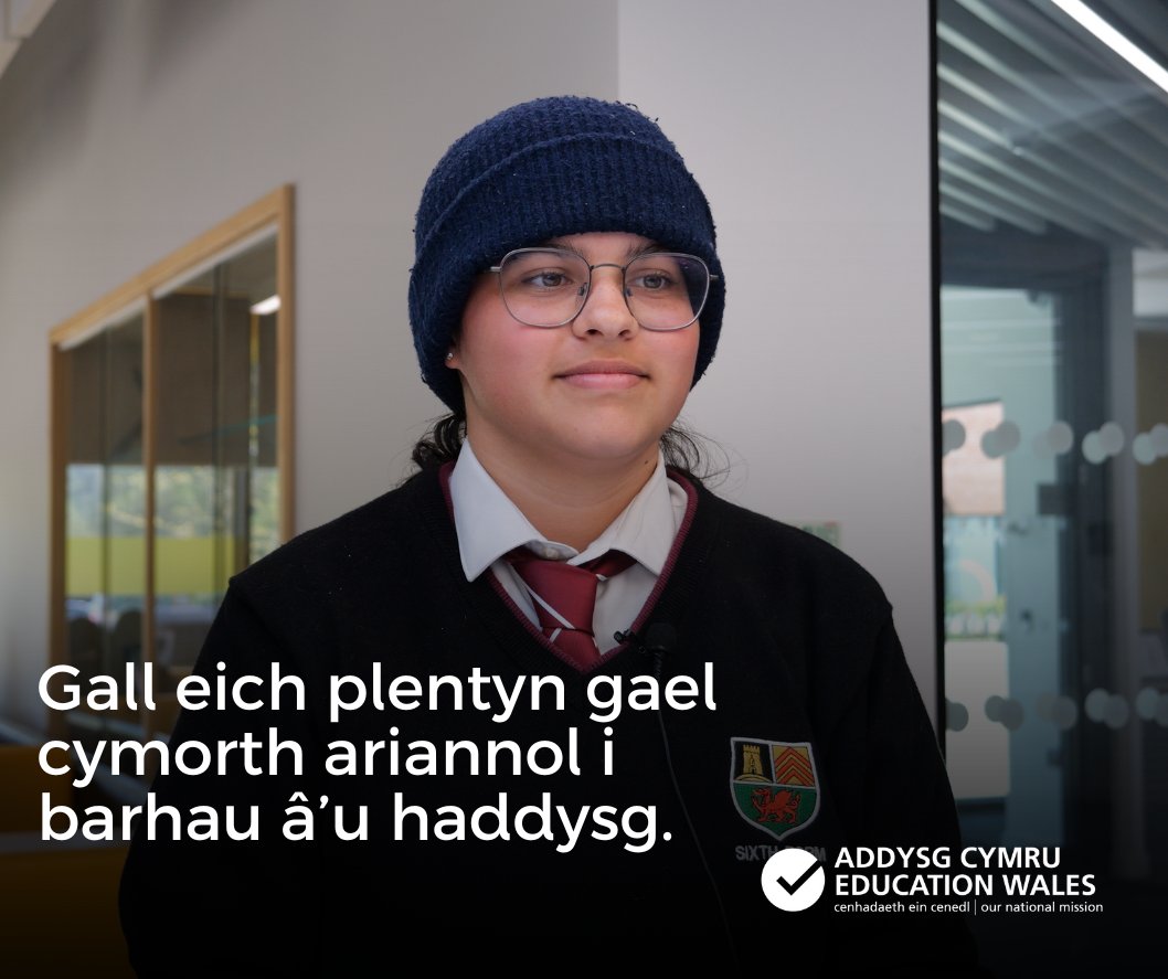 Collwyd EMA y llynedd? Mae’r trothwy incwm ar gyfer 2025/26 wedi newid.

Gwiriwch eich hawl, hyd yn oed os nad oeddech yn gymwys y llynedd!

llyw.cymru/gwneud-i-addys…

#CymorthMyfyrwyrCymru