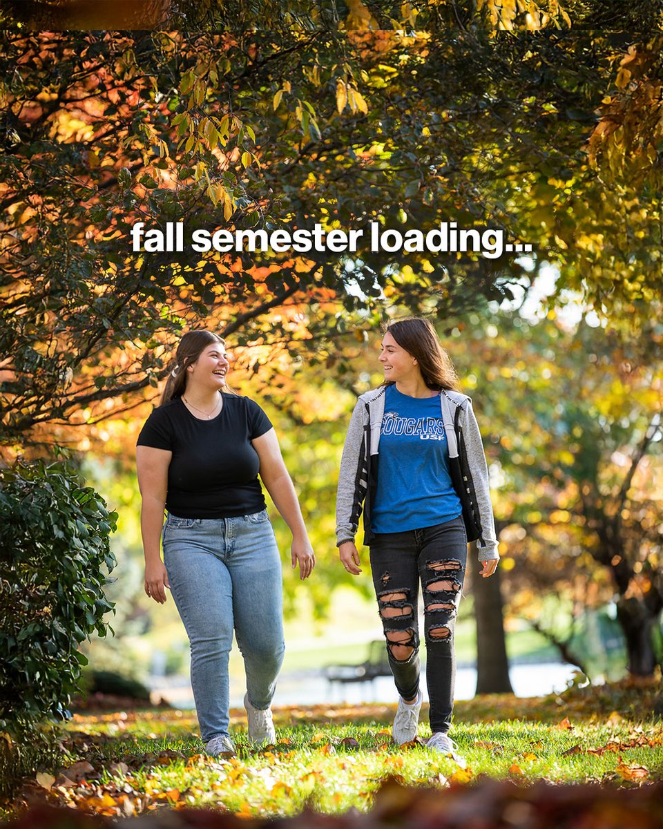 Saint Francis is definitely an autumn. 🍂🍁

2️⃣ weeks ’til fall classes! 📓🎒