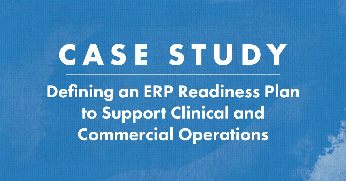 A #biotechnology client brought in the Clarkston Consulting team to to help in defining an #ERP readiness plan for their #SAP implementation. Read insights from the project here: hubs.ly/Q03CbSWy0

#CaseStudy