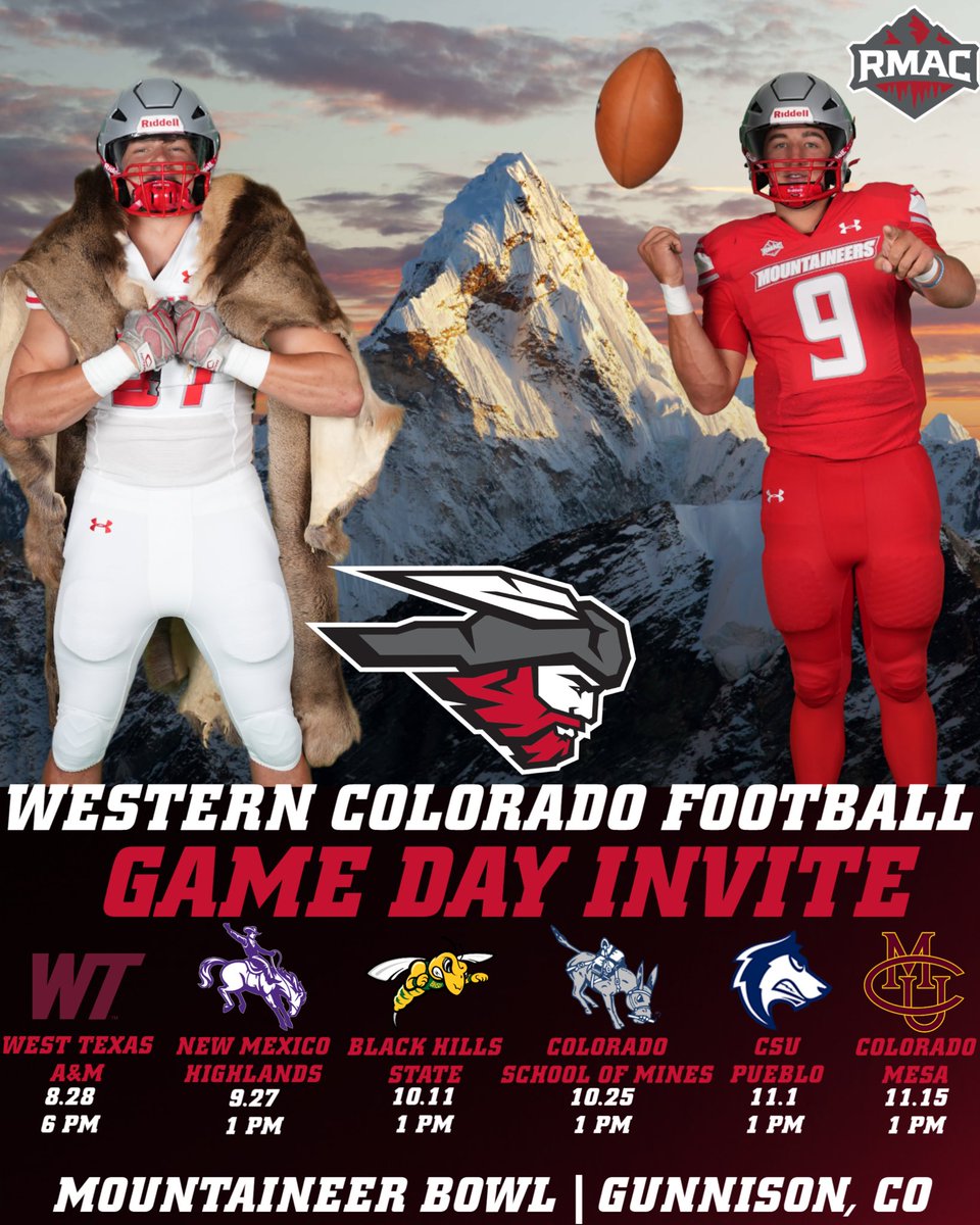 Thank you <a href="/JGonzo_24/">John Gonzales</a> and <a href="/MountaineerFB/">Western Colorado Football</a> for the game day invite! I hope to make it out to <a href="/WesternColoU/">Western Colorado University</a> for a game this fall! 

<a href="/Minooka_Indians/">Minooka Football</a> <a href="/RecruitTheNook/">Minooka Football Recruiting</a> <a href="/MinookaStrength/">Minooka Strength and Conditioning</a> <a href="/Nook_Bloodline/">Minooka BloodLine</a> <a href="/CoachKunz59/">Brad Kunz</a> <a href="/CoachSaboFIST/">Kevin Sabo</a> <a href="/FISTFootball/">FIST FootballAcademy</a> <a href="/EDGYTIM/">Timothy “EDGYTIM” OHalloran</a> <a href="/PrepRedzoneIL/">Prep Redzone Illinois</a> <a href="/sixstarfootball/">Six Star Football | PLUS+</a>