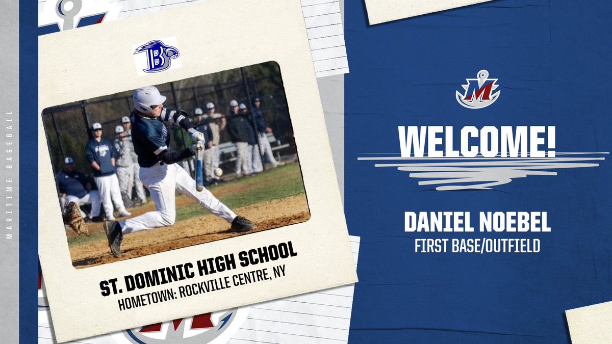 Each Monday over the next few weeks, we’d like to introduce our incoming class of freshmen/transfers for the 2025-2026 academic year! 

We’re excited to welcome: Catcher Guytano Kiesel, RHP Colin Horowitz, OF/1B Daniel Noebel and LHP Francis Montalvo. Welcome boys! ⚓️⚾️