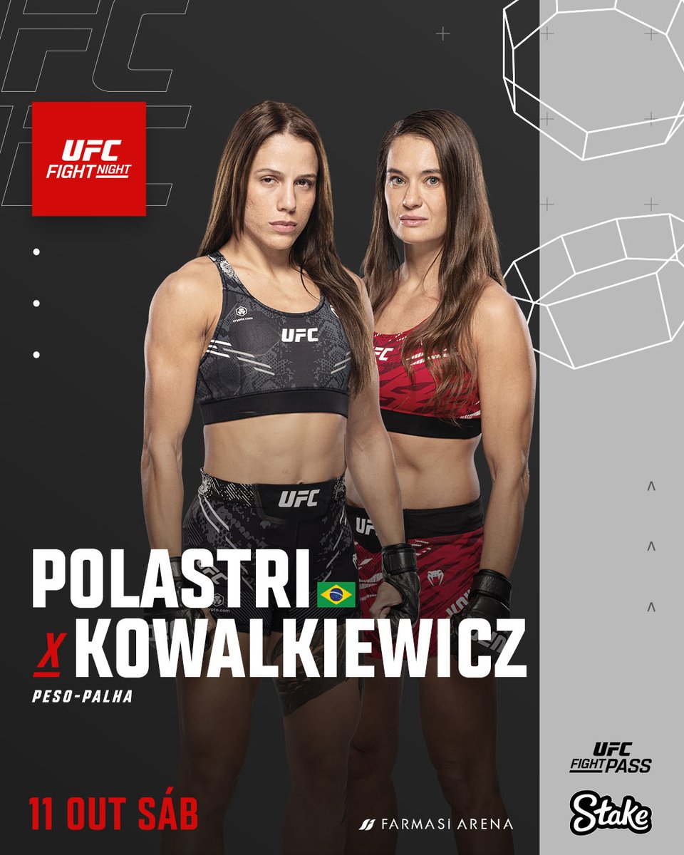UFC Brasil (@ufcbrasil) on Twitter photo O card do #UFCRio vai tomando forma! ✅
<a href="/Polastri_UFC/">Julia PSYCO Polastri</a> enfrenta <a href="/KarolinaMMA/">KarolinaKowalkiewicz</a> em 11 de outubro no Rio de Janeiro! 👊
Cadastre-se para a pré-venda em UFC.com.br/Rio 🎟️ O card do #UFCRio vai tomando forma! ✅
<a href="/Polastri_UFC/">Julia PSYCO Polastri</a> enfrenta <a href="/KarolinaMMA/">KarolinaKowalkiewicz</a> em 11 de outubro no Rio de Janeiro! 👊
Cadastre-se para a pré-venda em UFC.com.br/Rio 🎟️