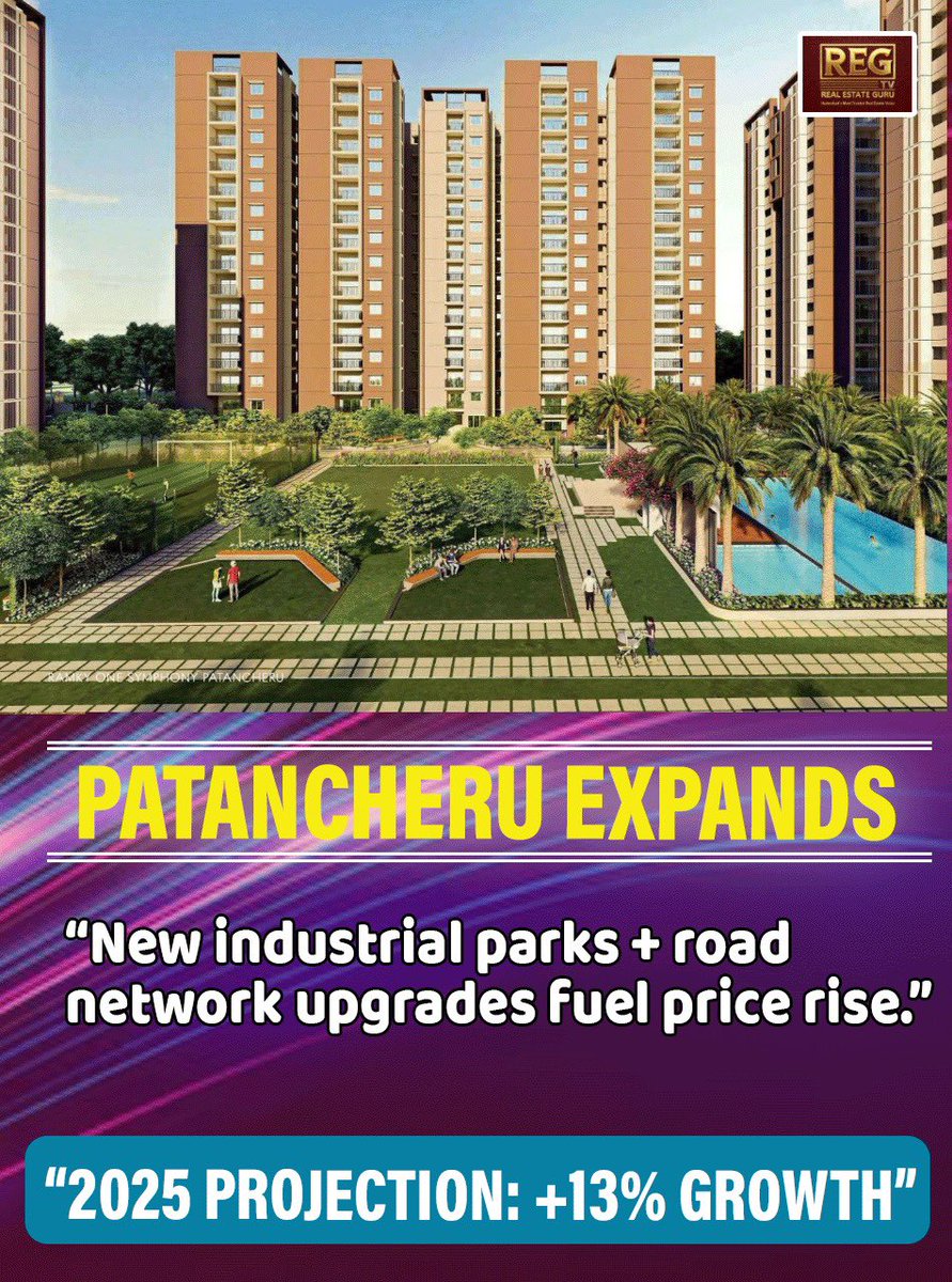 Johnson K (@kingjaanu) on Twitter photo Which are the Top 5 Property Appreciation Hotspots in #Hyderabad? 
 
Hotspot #1 KOKAPET RISING FAST
â2025 Projection: +18% Growthâ
 #2 TELLAPUR TRANSFORMS
â2025 Projection: +15% Growthâ
 #3 BACHUPALLY BUILDS BIG
â2025 Projection: +14% Growthâ
 #4 PATANCHERU EXPANDS
â2025 Which are the Top 5 Property Appreciation Hotspots in #Hyderabad? 
 
Hotspot #1 KOKAPET RISING FAST
â2025 Projection: +18% Growthâ
 #2 TELLAPUR TRANSFORMS
â2025 Projection: +15% Growthâ
 #3 BACHUPALLY BUILDS BIG
â2025 Projection: +14% Growthâ
 #4 PATANCHERU EXPANDS
â2025