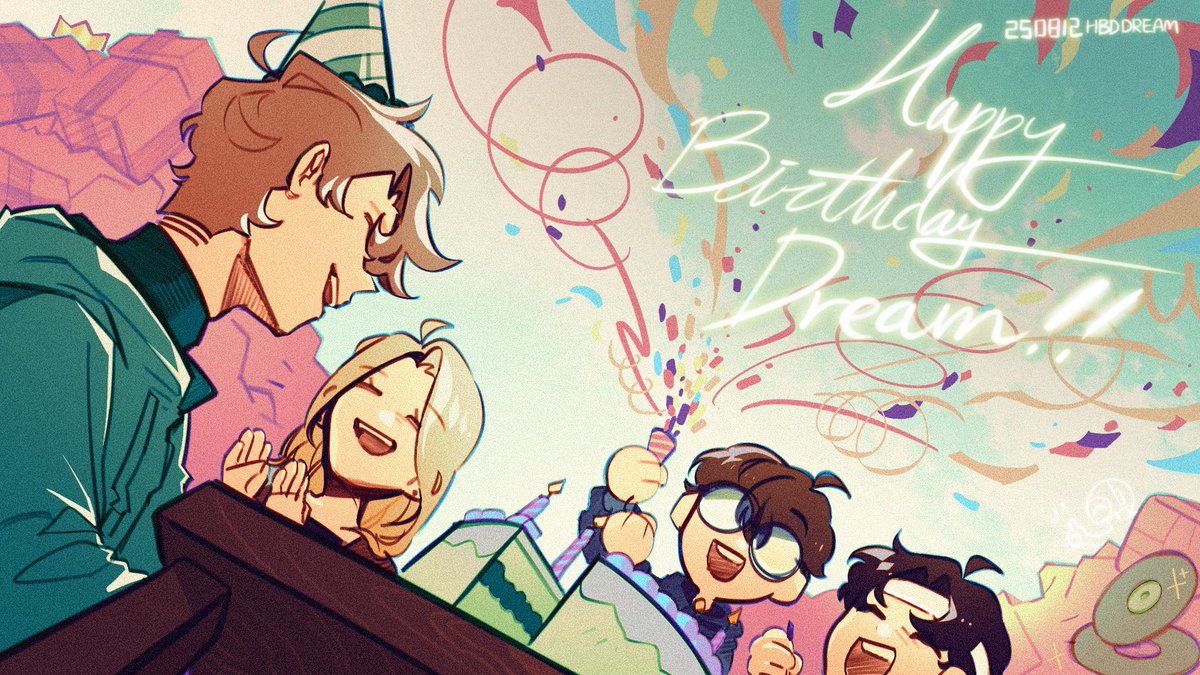Wish the best in everything you do, Dream💚
Happy birthday!

#Dreamfanart