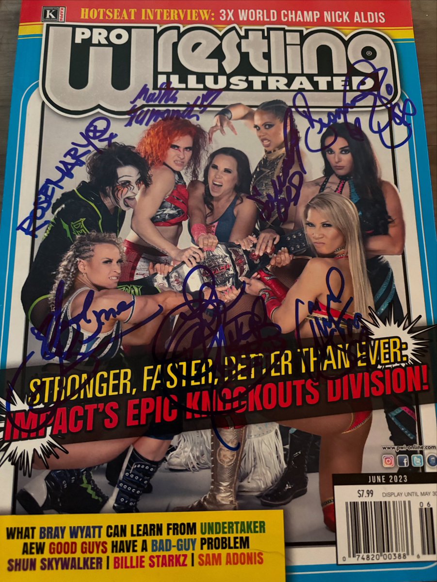 Going through stuff today and found this gem <a href="/ThisIsTNA/">TNA Wrestling</a> knockouts <a href="/DeonnaPurrazzo/">The Virtuosa</a> <a href="/JordynneGrace/">Jordynne Grace</a> <a href="/GiseleShaw08/">⋆𝕲𝖎𝖘𝖊𝖑𝖊 𝕾𝖍𝖆𝖜⋆</a> <a href="/MickieJames/">Mickie James~Aldis</a> <a href="/WeAreRosemary/">The Demon Assassin</a> <a href="/mashaslamovich/">Masha Slamovich マーシャ・スラモビッチ</a> <a href="/SavannahEvansNV/">Savannah Evans</a>