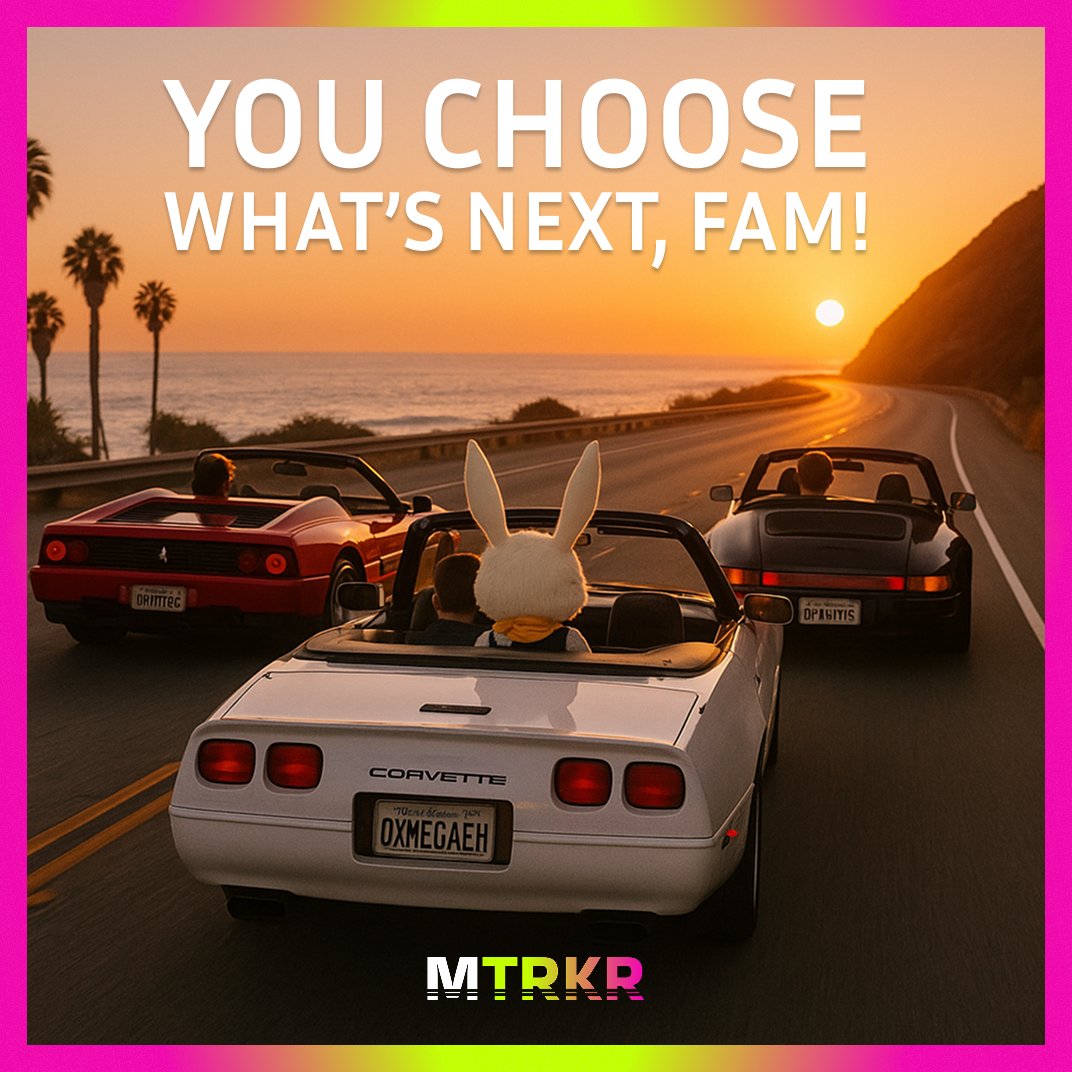 Fam, you decide what’s next for MTRKR
We’ve gathered the most requested features, now it’s your call 👇🏻

→ Mobile version
→ Multi-wallet support
→ Degen mode: transaction history, top interacted contracts, gas usage
→ DeFi positions
→ Send funds to multiple wallets in one go