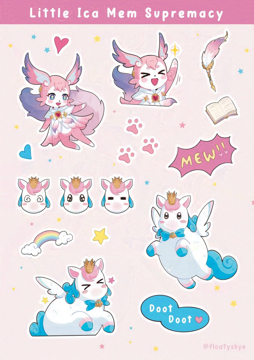 That fat pony and the squirrel🐿️ #littleica #mem #honkaistarrail #hsr