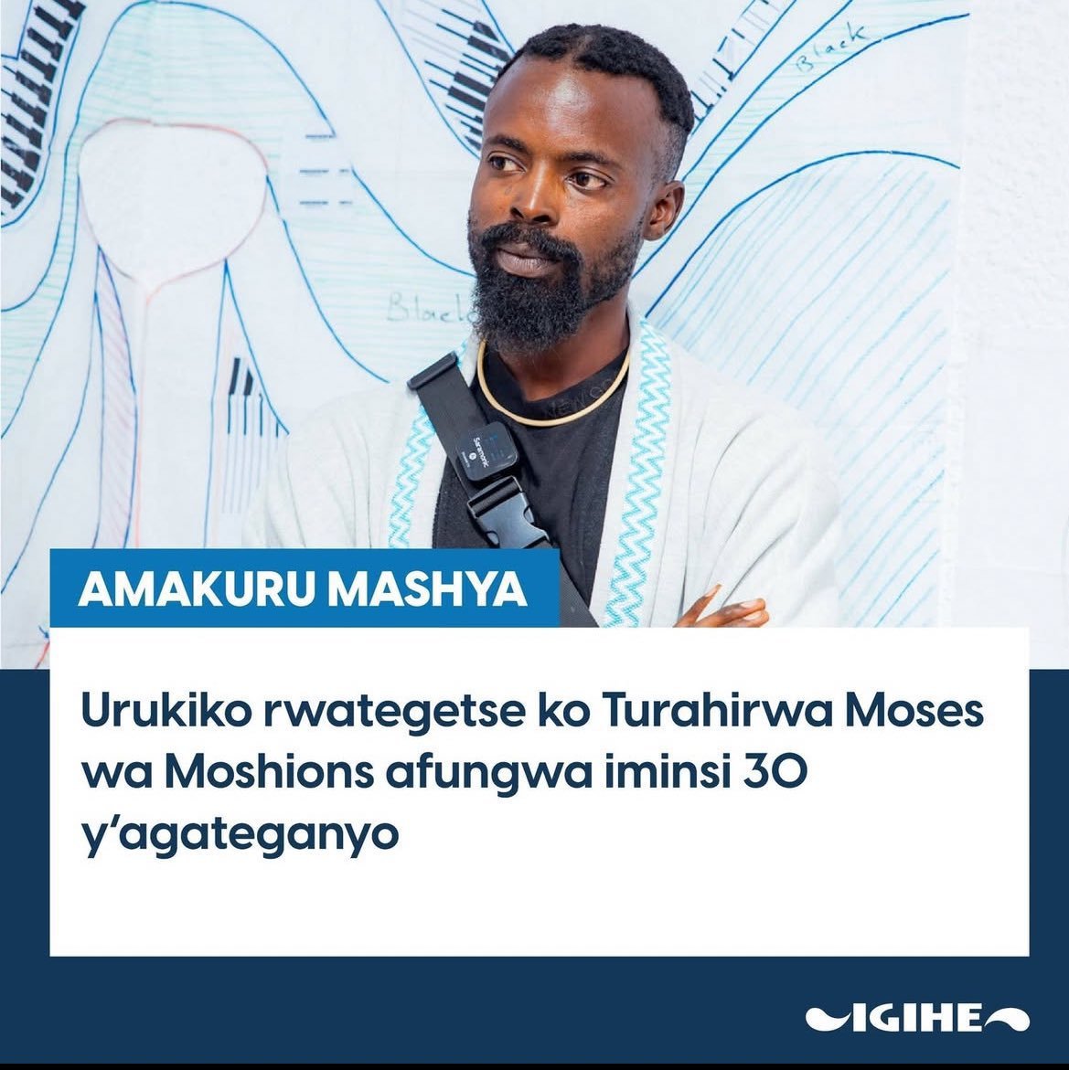 sheilakamuzinzi's tweet photo. Moses was arrested on April 22, he is locked in jail in so-called iminsi 30 yagateganyo. @RwandaJudiciary, in case you don't know how to count days, it's been 110 now. At least do that drama and sentence him, as you claim that he took drugs. yo hating criminal Kaga is'nt a crime https://t.co/3HB5TP1AuO