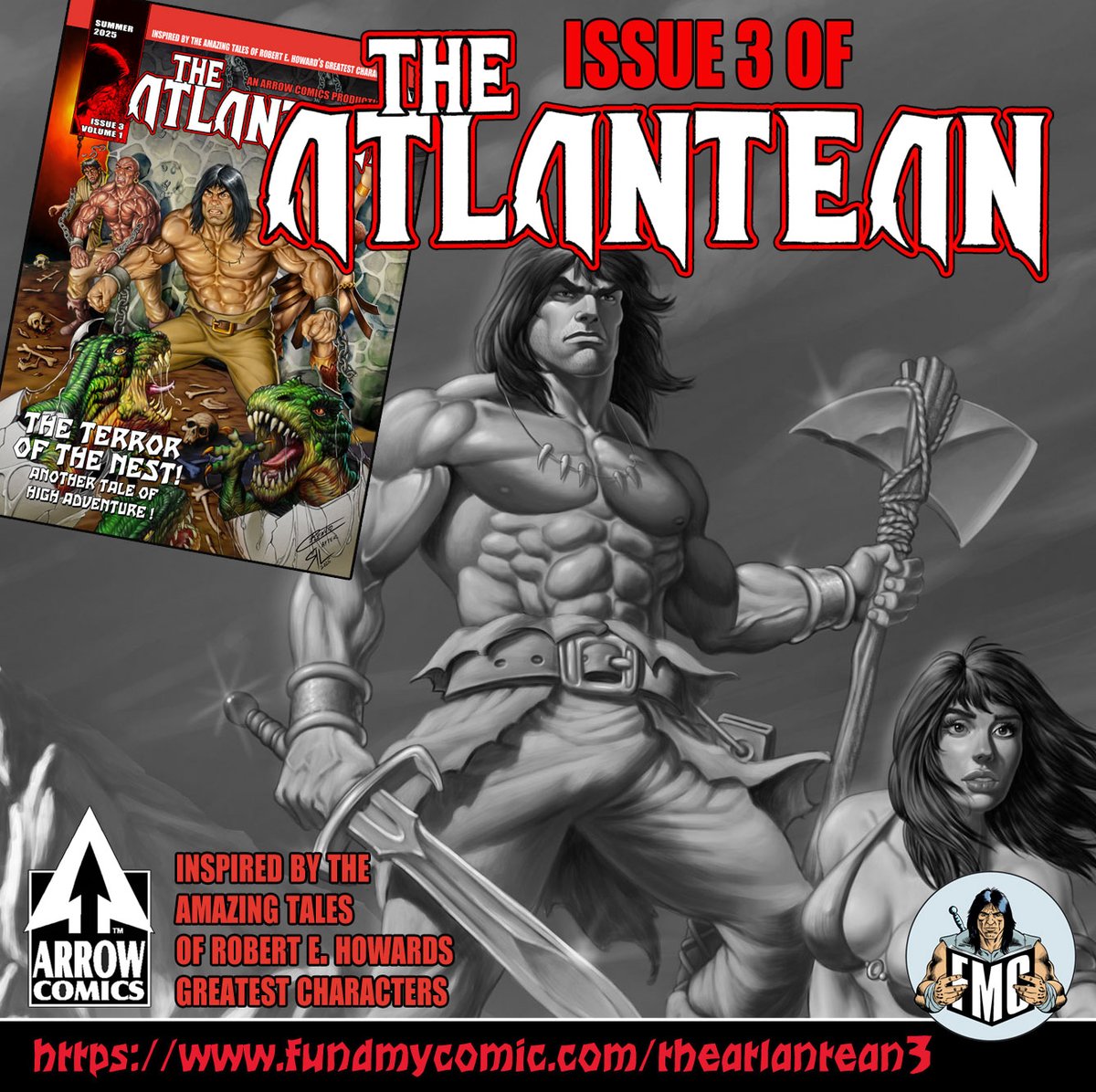 Russ Leach - Artist on #TheAtlantean !!! (@comicbblackbelt) on Twitter photo #theAtlantean Issue 3 crowdfund campaign on <a href="/fundmycomic/">FundMyComic</a> IS LIVE and over 120 backers!!!
fundmycomic.com/theatlantean3
campaign till end of august and then straight to print! Bring your Axe and prepare for adventure!!
#ironage #classic #comics #conan #atlantis #Kull #hyboria #theAtlantean Issue 3 crowdfund campaign on <a href="/fundmycomic/">FundMyComic</a> IS LIVE and over 120 backers!!!
fundmycomic.com/theatlantean3
campaign till end of august and then straight to print! Bring your Axe and prepare for adventure!!
#ironage #classic #comics #conan #atlantis #Kull #hyboria